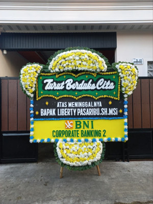 Papan Bunga Duka di Duren Tiga