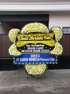 Papan Bunga Duka di Duren Tiga